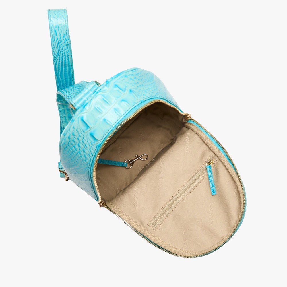Brahmin Jordan Backpack - Tropic Blue Melbourne