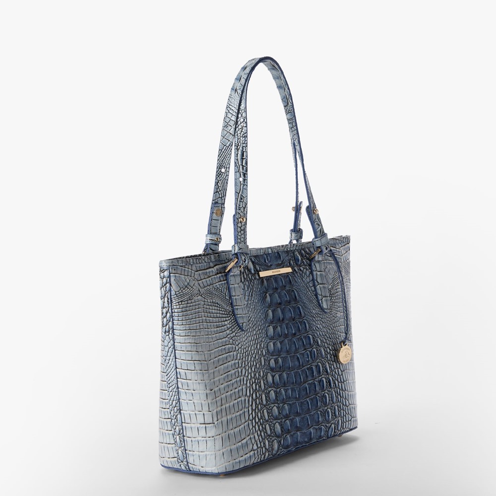 Brahmin Medium Asher - Bellbottom Blue Ombre Melbourne