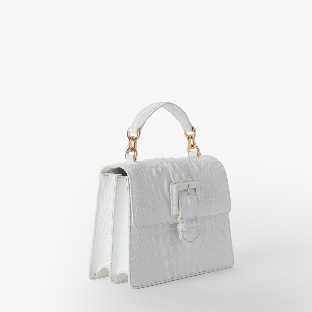 Brahmin Small Hallie - Sea Salt White Melbourne