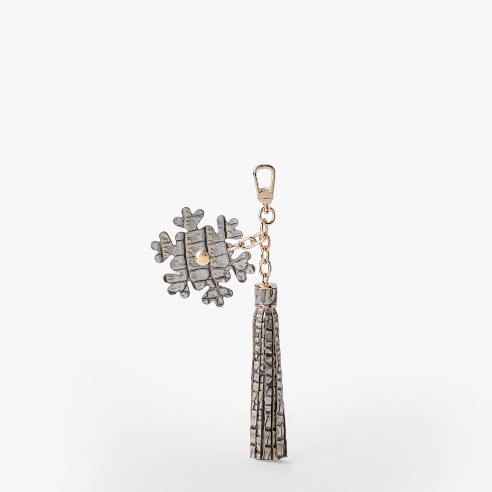 Brahmin Snowflake Leather Tassel - Chrome Melbourne
