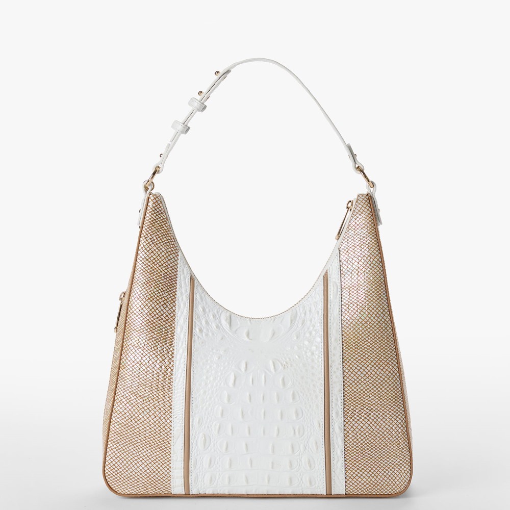 Brahmin Tabitha - Sea Salt White Colada