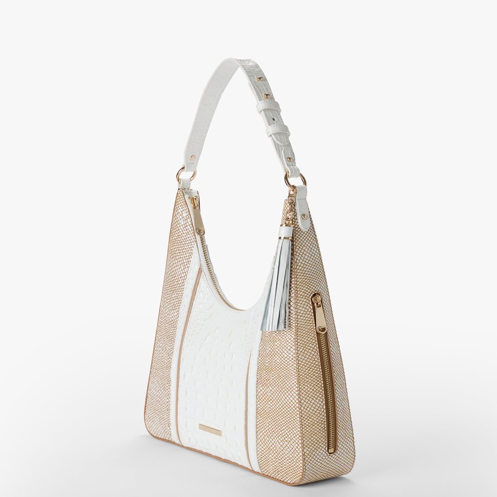 Brahmin Tabitha - Sea Salt White Colada